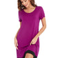 WiWi Bamboo Women's Short Sleeve Nightgown