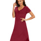 WiWi Bamboo Women Short Sleeve Nightgown
