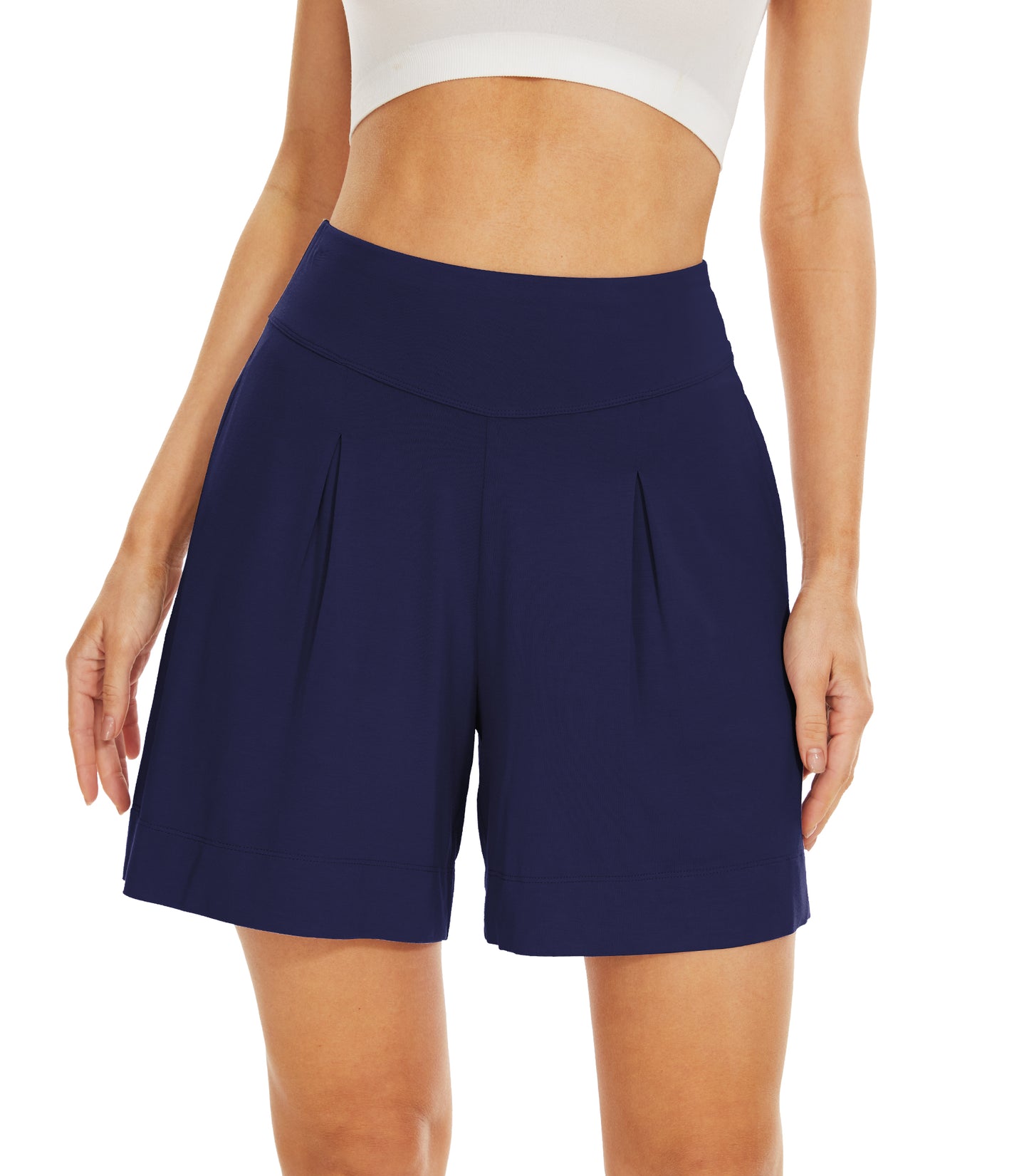 WiWi Women's Bamboo Viscose Sleep Shorts
