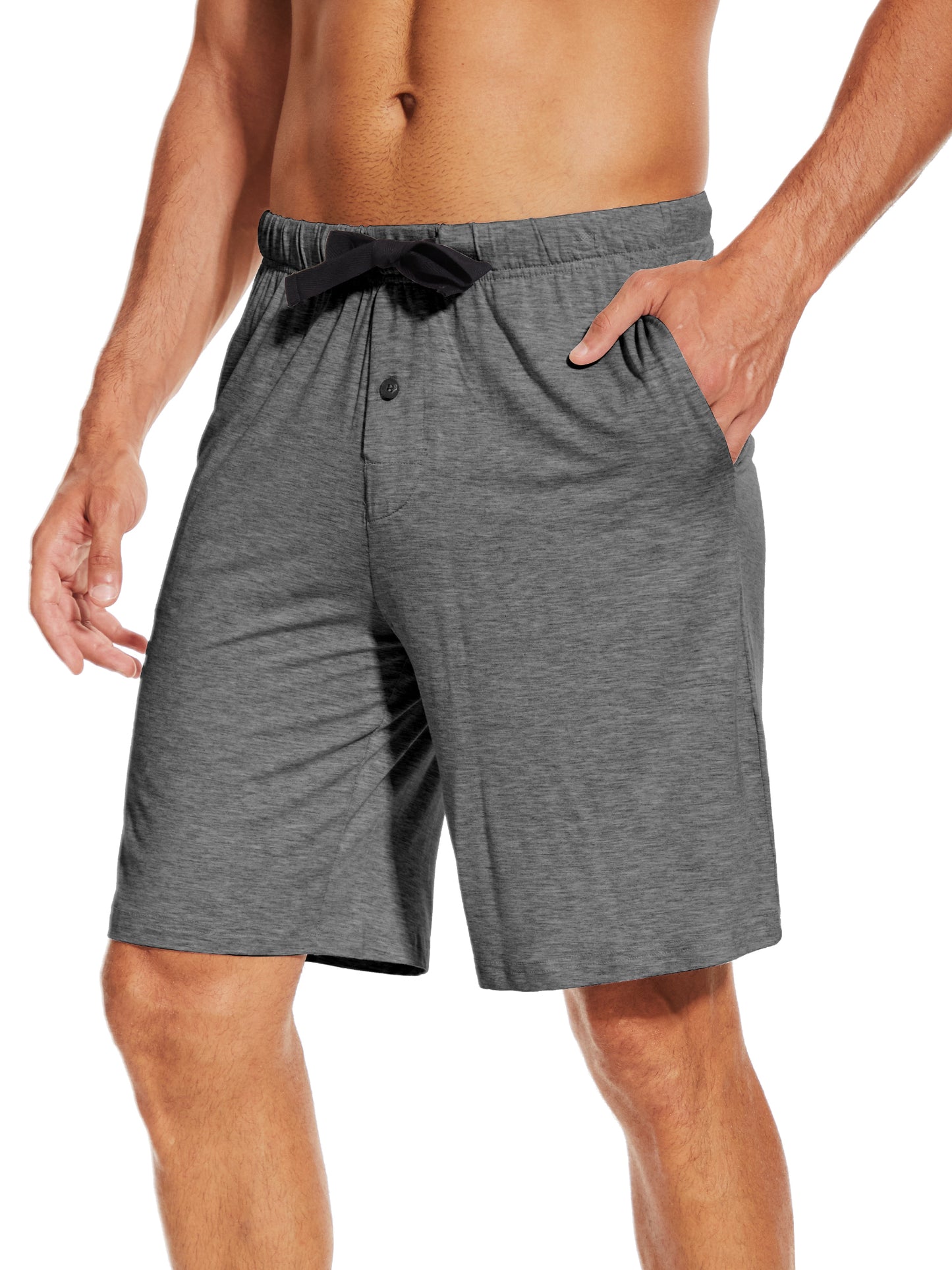 WiWi Mens Bamboo Viscose Pajama Shorts