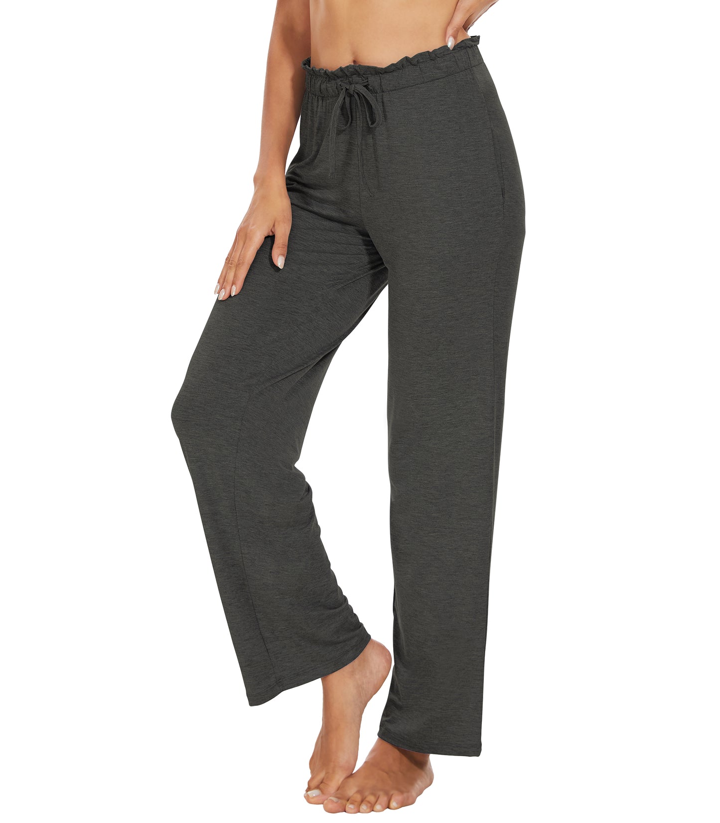 WiWi Women's Bamboo Viscose Wide Leg Pajama Pants