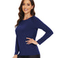 WiWi Women's Bamboo Viscose Pajama Tops