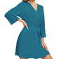 WiWi Women's Bamboo Viscose Kimono Robe