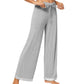 WiWi Women's Bamboo Wide Leg Palazzo Pajama Pants