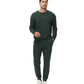 WiWi Men's Tracksuit Athletic Sweatsuits Long Sleeve 2 Piece Outfit