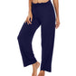 WiWi Women's Bamboo Viscose Wide Leg Pajama Pants