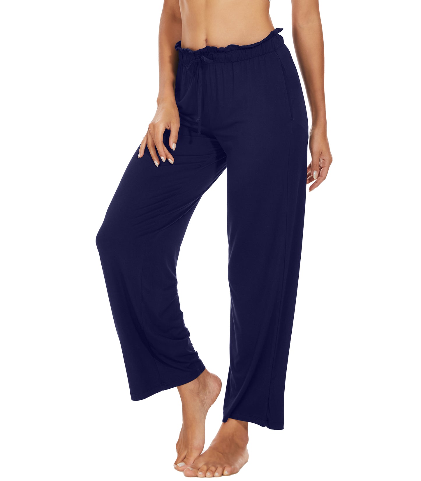 WiWi Women's Bamboo Viscose Wide Leg Pajama Pants
