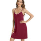 WiWi Bamboo Spaghetti Strap Nightgown