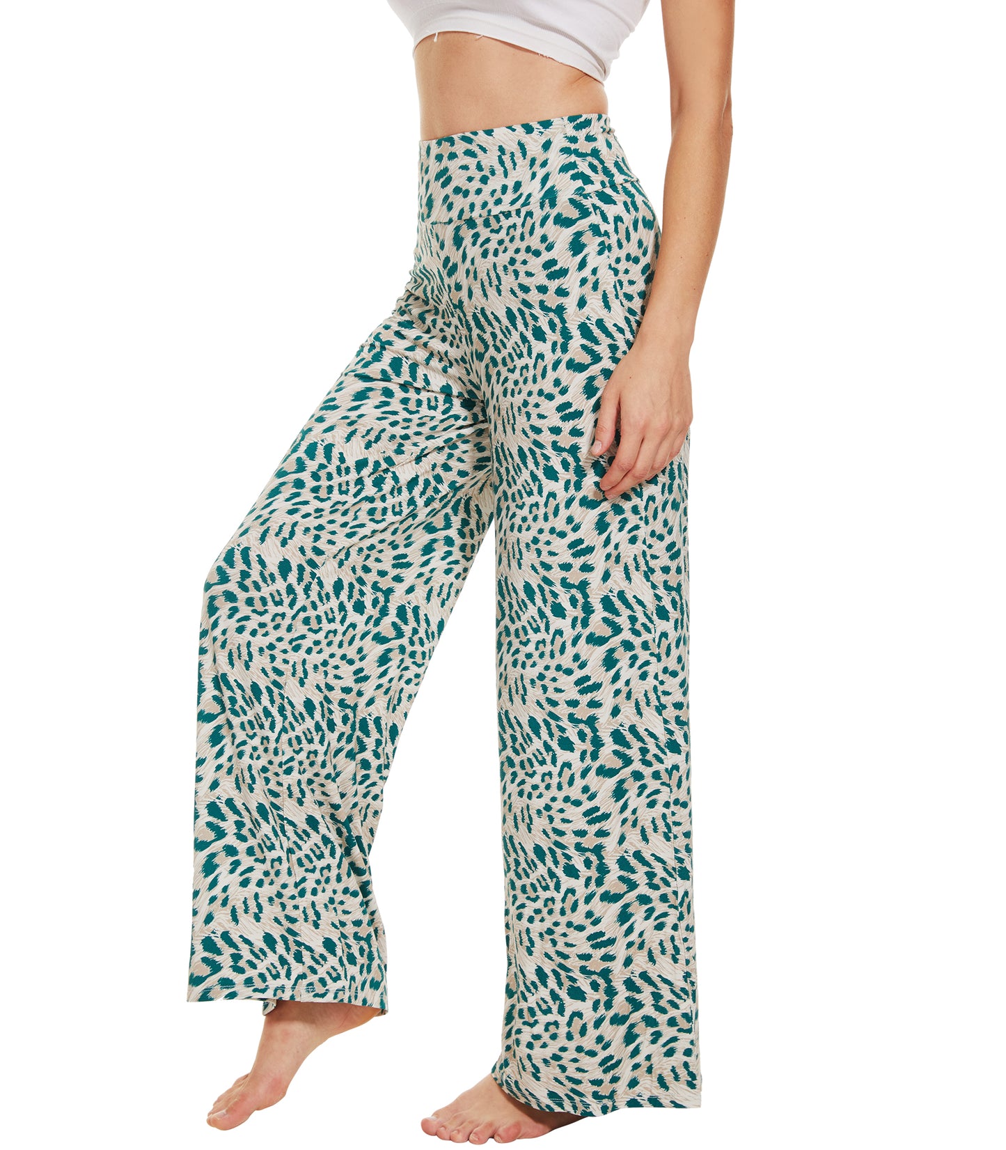 WiWi Women's Plus Size Bamboo Viscose Pajama Pants