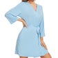 WiWi Women's Bamboo Viscose Kimono Robe