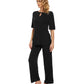 WiWi Bamboo Short Sleeve Sleepwear with Long Pants Pjs