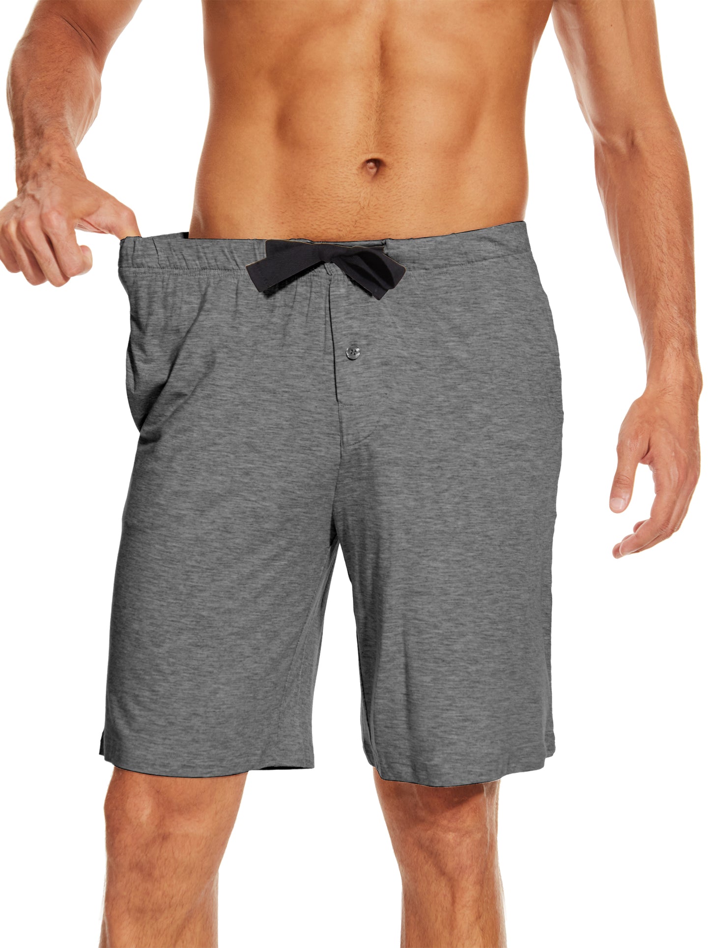 WiWi Mens Bamboo Viscose Pajama Shorts