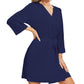 WiWi Women's Bamboo Viscose Kimono Robe