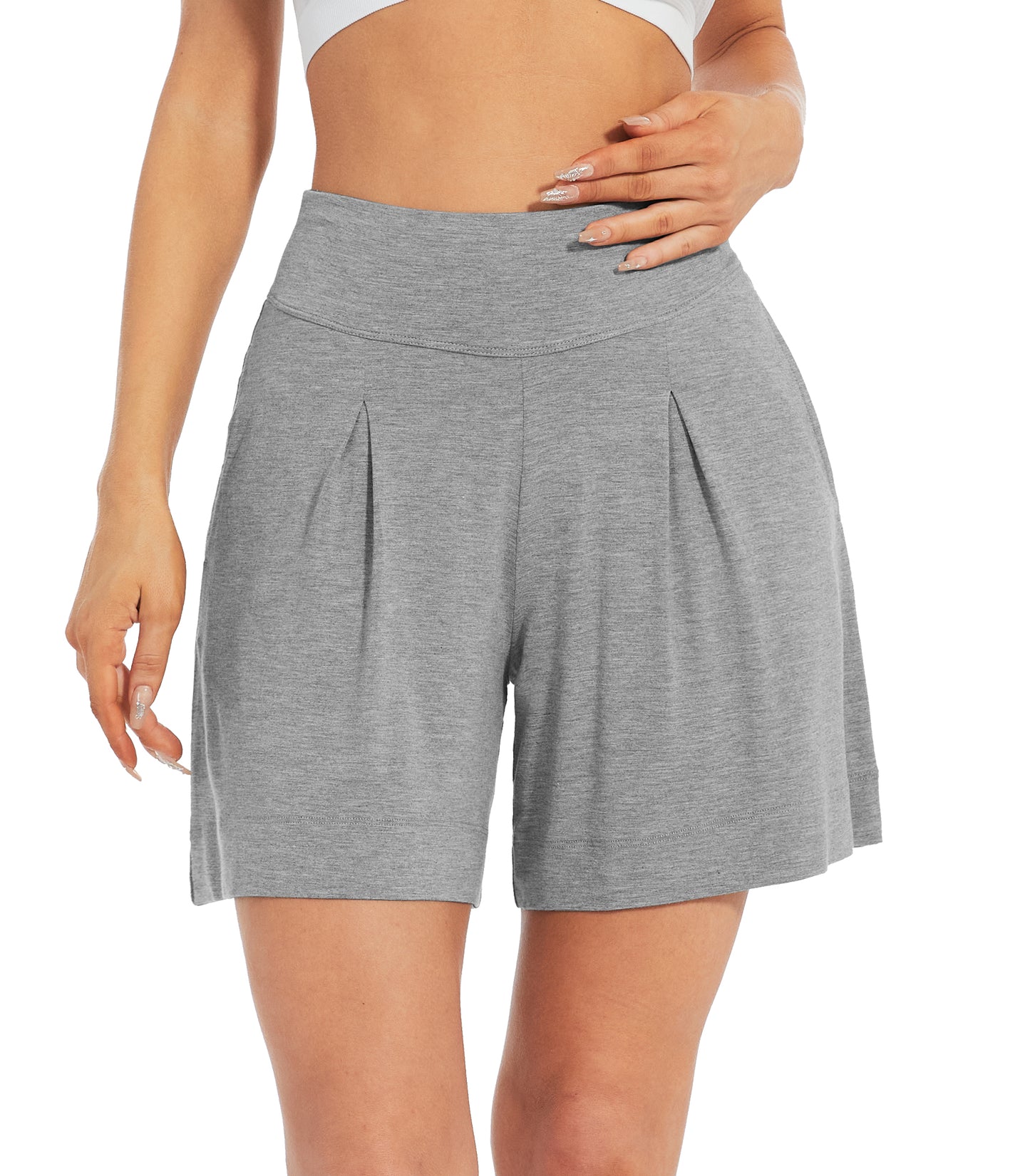 WiWi Women's Bamboo Viscose Sleep Shorts