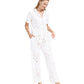 WiWi Womens Pajamas Set Soft Button Down Sleepwear