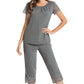 WiWi Soft Bamboo Pajamas Set for Women