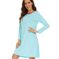 WiWi Bamboo Long Sleeve Nightgown