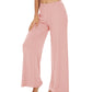 WiWi Women's Bamboo Wide Leg Pants