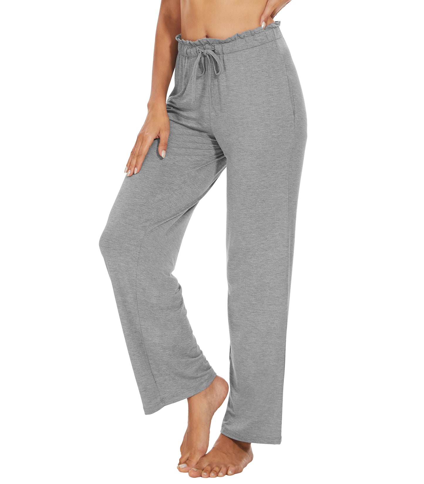 WiWi Women's Bamboo Viscose Wide Leg Pajama Pants