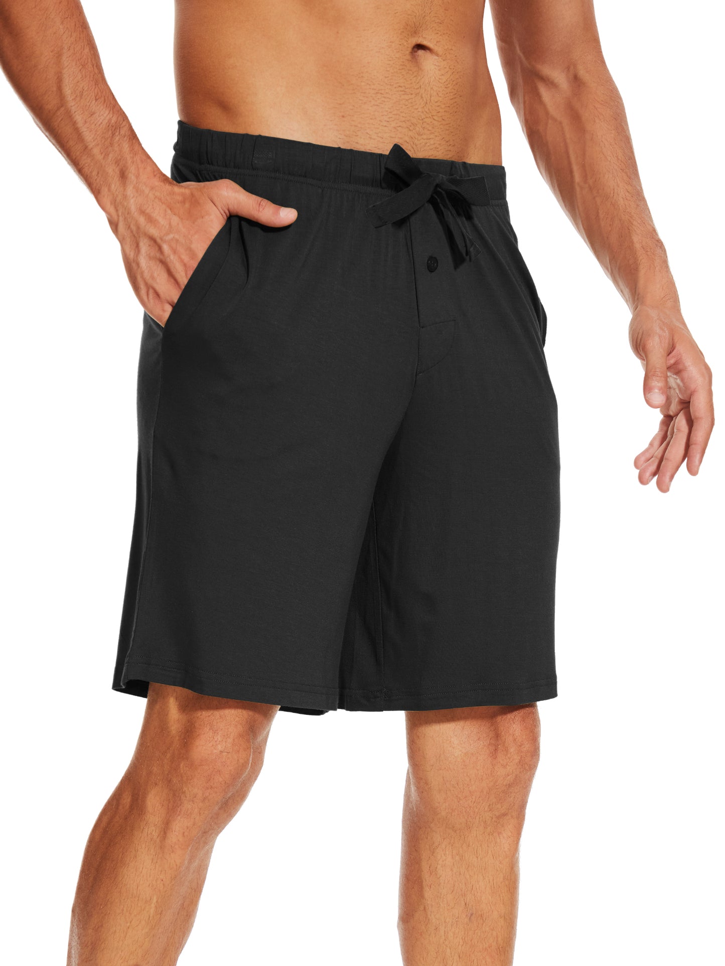 WiWi Mens Bamboo Viscose Pajama Shorts