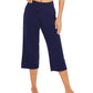 WiWi Women's Bamboo Viscose Yoga Capri Pants