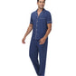 WiWi Men's Pajama Set Button Down Classic Notch Collar Loungewear