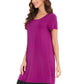 WiWi Bamboo Women's Short Sleeve Nightgown