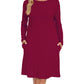 WiWi Bamboo Nightgowns for Women Lightweight Sleepwear Soft Sleep Shirt