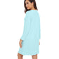 WiWi Nightgowns for Women Soft Long Sleeve Nightshirts