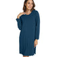 WiWi Nightgowns for Women Soft Long Sleeve Nightshirts