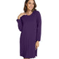 WiWi Nightgowns for Women Soft Long Sleeve Nightshirts