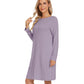 WiWi Bamboo Nightgowns for Women Lightweight Sleepwear Soft Sleep Shirt