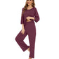 WiWi Bamboo Pajamas for Women Soft 3/4 Sleeve Sleepwear Casual Pj Set