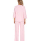 WiWi Women's Bamboo Pajama Sets Soft Loose Comfy Top with Pants