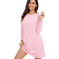 WiWi Nightgowns for Women Soft Long Sleeve Nightshirts