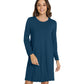 WiWi Nightgowns for Women Soft Long Sleeve Nightshirts