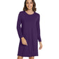 WiWi Nightgowns for Women Soft Long Sleeve Nightshirts