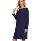 WiWi Bamboo Nightgowns for Women Lightweight Sleepwear Soft Sleep Shirt