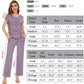 WiWi Womens Bamboo pajamas set with Pockets