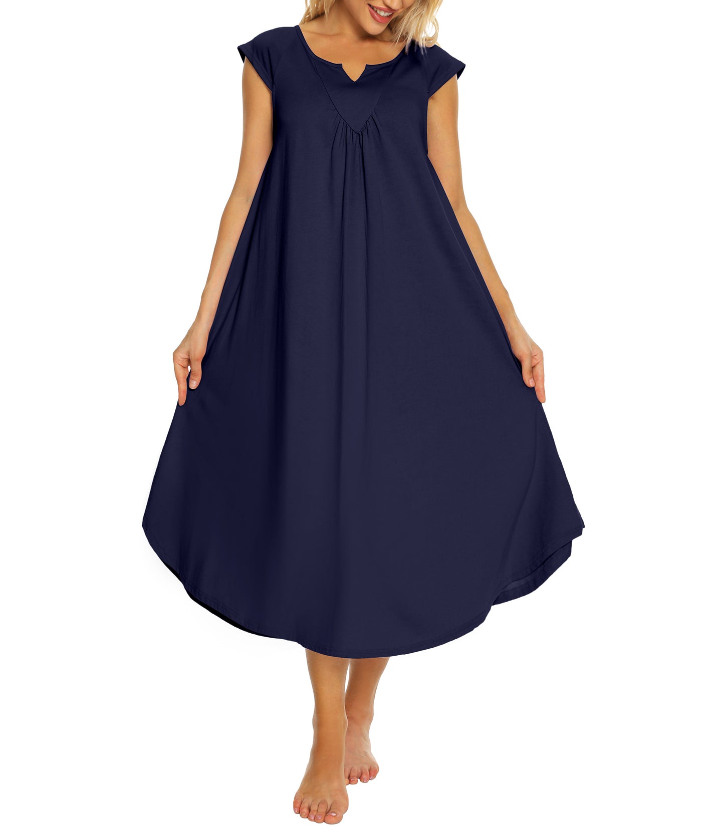 WiWi Soft Summer Long Nightgowns for Women