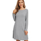 WiWi Bamboo Nightgowns for Women Lightweight Sleepwear Soft Sleep Shirt
