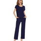 WiWi Womens Bamboo pajamas set with Pockets