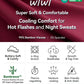 WiWi Women's Bamboo Pajama Sets Long Sleeves Top with Pants Loungewear Set
