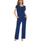 WiWi Womens Bamboo pajamas set with Pockets