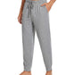 WiWi Men's Bamboo Pajama Pants Soft Bottoms Casual Sleep Lounge Pant