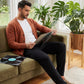 WiWi Men's Bamboo Pajama Pants Soft Bottoms Casual Sleep Lounge Pant