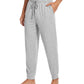 WiWi Men's Bamboo Pajama Pants Soft Bottoms Casual Sleep Lounge Pant