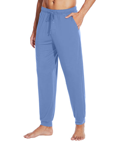 WiWi Men's Bamboo Pajama Pants Soft Bottoms Casual Sleep Lounge Pant