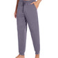 WiWi Men's Bamboo Pajama Pants Soft Bottoms Casual Sleep Lounge Pant