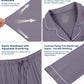 WiWi Pajamas Set Long Sleeve Nightwear Loungewear